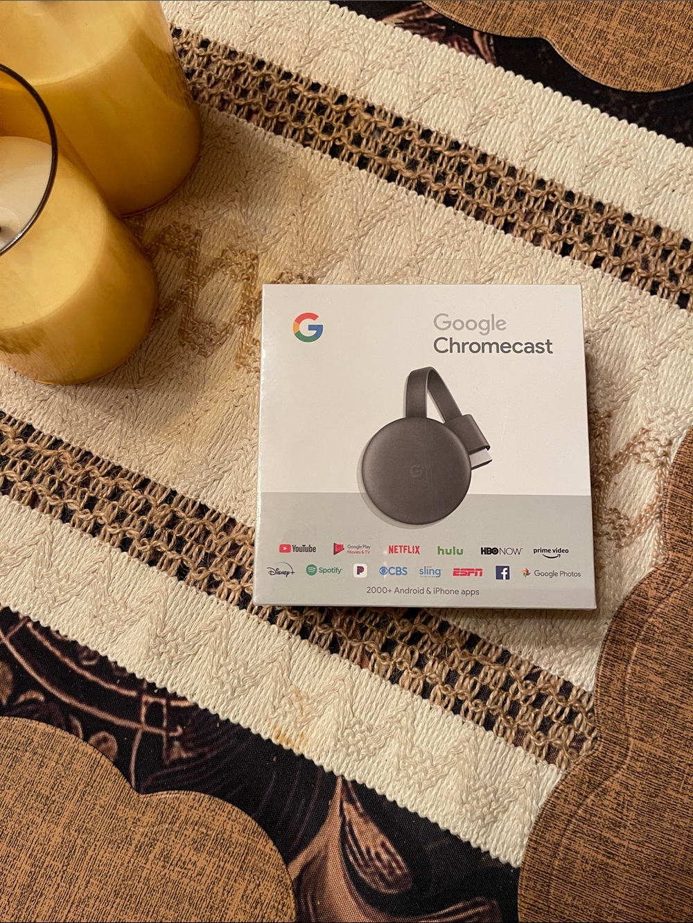 Google Chromecast Charcoal Streaming Dongle with HDMI